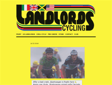 Tablet Screenshot of landlordscycling.com